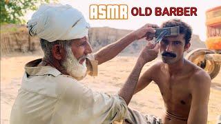 ASMR Fast Beard shaving But Barber is 200 Years Old ‍️ [Beard Shaving]