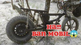 MODIFIKASI MOTOR LANGSIR PAKAI BAN MOBIL!!!