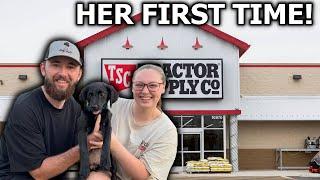 We Took Our Puppy to the Pet Store for the FIRST TIME! *bad idea*