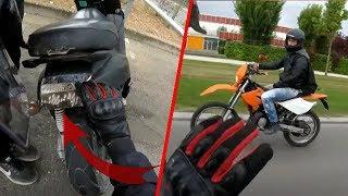 IL A CASSÉ SA BAVETTE ET SON PHARE  RENCONTRE AVEC UNE 50CC!  ► Daily Observation N°2 ◄