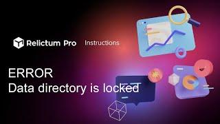 Data directory is locked   Error