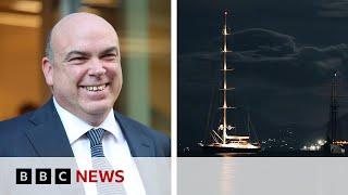 British tech entrepreneur Mike Lynch among missing after Bayesian yacht sinks off Sicily | BBC News