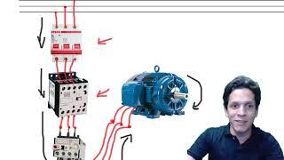 Ligando Motor 3~ com Relé Térmico, Disjuntor e Contator - Prof Jadson Caetano