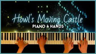 Howl's moving castle - Merry go round of life [Piano Duet Arrangement]