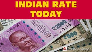 Indian currency rate today