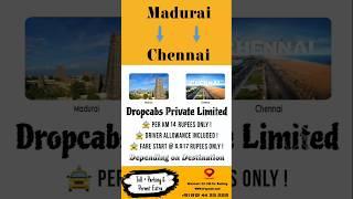 Madurai to Chennai One Way Taxi - Things To Do In Chennai #madurai #chennai #outstation #onewaytaxi