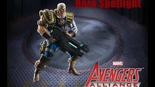 Marvel Avengers Allinace Hero Spotlight: Cable