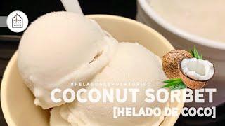 How to Make Puerto Rican Helado de Coco [COCONUT ICE CREAM #easy @ Home with a Blender] | by HCC