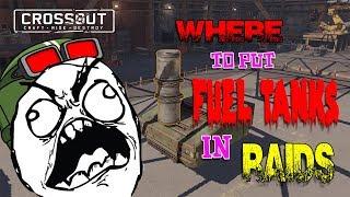 Crossout: Where to put Fuel Tanks in Raids [How To Guide]