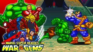 Marvel Super Heroes: War of the Gems (SNES) - Longplay