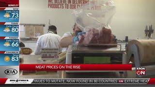 Meat prices on the rise