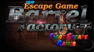 Escape Game Barrel Factory Walk Through - FirstEscapeGames