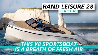 Rand Leisure 28 sea trial review | V8 sportsboat is a breath of fresh air | Motor Boat & Yachting