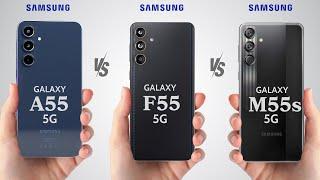 Samsung Galaxy F55 vs M55s vs A55 - Which One Offers the Best Value?