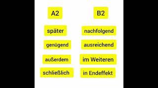 a2 -b2 deutsch lernen #deutsch #briefland