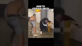 The 1st key to maintaining balance in a fight #mma #boxing #kickboxing #ufc #muaythai #combat