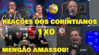 VAMOS RIR! REAÇÕES DOS CORINTIANOS - FLAMENGO 1x0 CORINTHIANS COPA DO BRASIL.