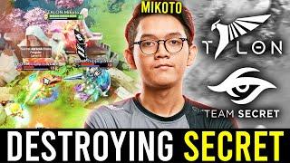 MIKOTO LINA POV, 1 LAGUNA = 1 KILL against TEAM SECRET in MESA Invitational - DOTA 2