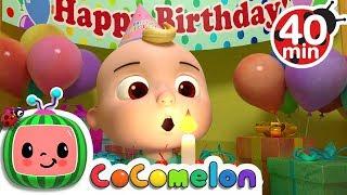 Happy Birthday Song + More Nursery Rhymes & Kids Songs - CoComelon