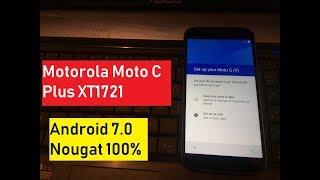 Motorola Moto C Plus XT1721 Google account bypass Frp reset 2018 frp bayypass