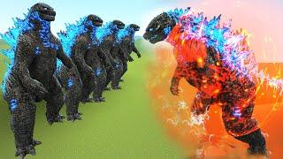 I BECAME GODZILLA 2021 VS Trevor Henderson Creatures (Garry's Mod Sandbox)