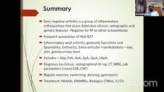 Seronegative Arthritis,