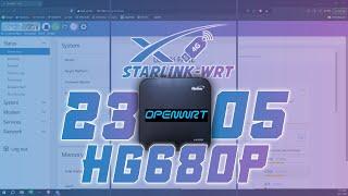 Review⭕OPENWRT 23.05.4 HG680P WIFI ON REMOD