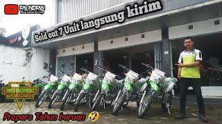 7 unit sold siap kirim klx 150 G