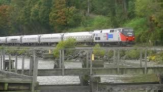 MUST WATCH! RARE! CSX P938-14 at Milton with River Line Productions 10/14/2017