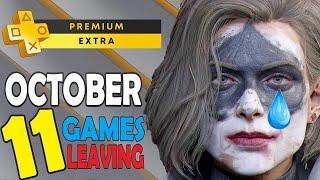 PS Plus Extra & Premium Games October 2024 - 11 Games Are Leaving + Platinum Difficulty & Time