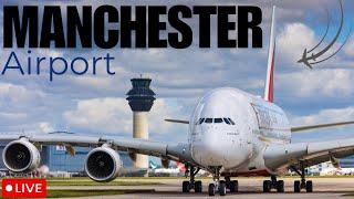  LIVE Manchester Airport Plane Spotting 