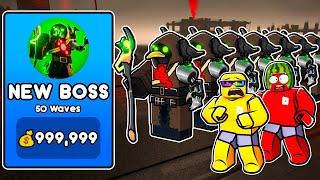 Unlocking EVERY UNIT to Beat the BOSS in Tower Defense Roblox