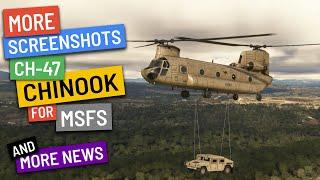 More screenshots of the upcoming CHINOOK for MSFS + more news