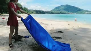 an Pumpkino Ultralight Hot Weather Sleeping Bag and The Beauty