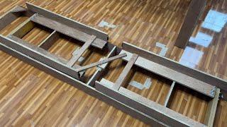 Portable N Scale Layout Benchwork Starts - Model Railroad Adventures with Bill EP308