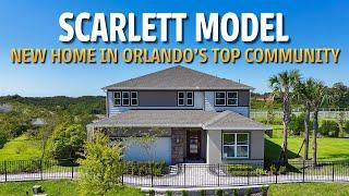 We Toured A BRAND NEW CUSTOM Home In Orlando, Florida's Best Community!! EverBe