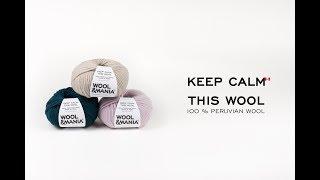 Перуанская шерсть. WOOL & MANIA. KEEP CALM THIS WOOL