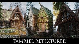 Skyrim SE Mods: Tamriel Retextured - HD Texture Pack