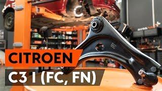 Как заменить передний рычаг подвески CITROEN C3 1 (FC, FN) [ВИДЕОУРОК AUTODOC]