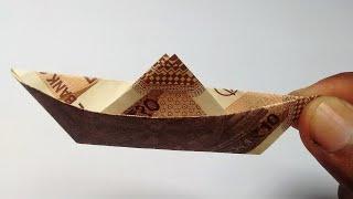 How To Make Boat with NEW 10 rupees Note | SuryaOrigami