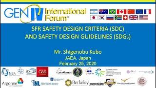 Webinar 38: SFR Safety Design Criteria and Safety Design Guidelines