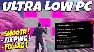  *ULTIMATE* ULTRA LOW PC FPS BOOST GUIDE FOR FORTNITE!  (FIX FPS DROPS & GET 0 PING)