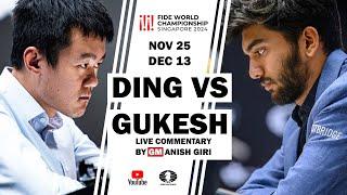 Ding vs. Gukesh Game 1 Opening