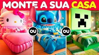  CONSTRUA SUA CASA DOS SONHOS  Jogo das Escolhas: Edição vida de luxo