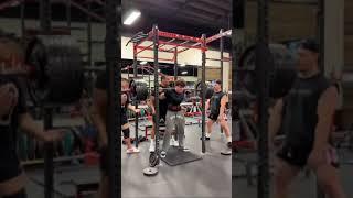 Lexx Little hitting a 600 LBS Squat PR. 3x his body weight… 