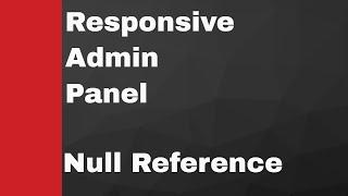 Responsive Admin Panel in WinForm Application In Just 8 minutes