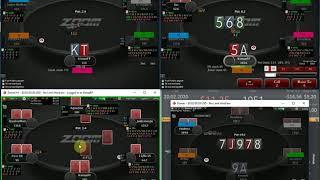 Покер PokerStars Zoom NL5: +1.5 стека после недельного перерыва...