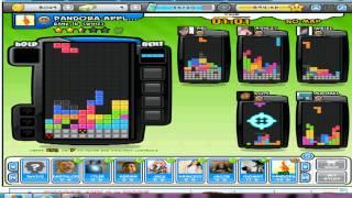 Tetris Battle Level up to 18 in First Place