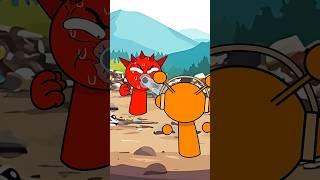 POV Who will lose and have to eat the cockroach ? – Oren vs Raddy | Incredibox Sprunki #incredibox