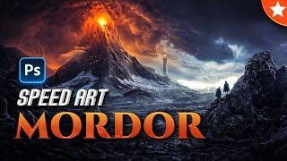 [SPEED ART] Creating MORDOR in Photoshop!